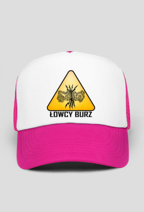 Czapeczka z logiem Łowców Burz Pawła i Marty Błaszkowskich