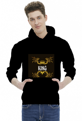 Bluza męska czarna King