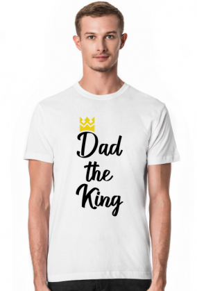 Koszulka męska 001 Dad The King