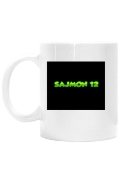 Kubek z napisem Sajmon 12