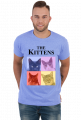 Koszulka męska bawełniana THE KITTENS