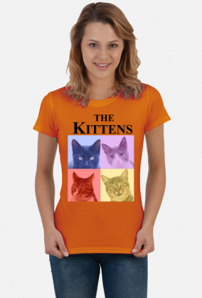 Koszulka damska T-shirt THE KITTENS