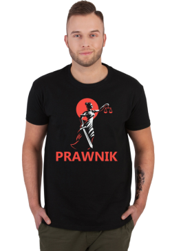 Prawnik. Prezent dla Prawnika. Adwokat. Koszulka dla Prawnika. Praca Prawnik
