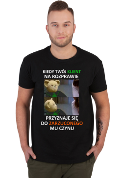Prawnik. Prezent dla Prawnika. Adwokat. Koszulka dla Prawnika. Praca Prawnik