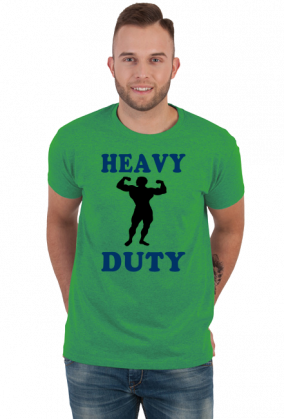 HEAVY DUTY t-shirt (Mike Mentzer)