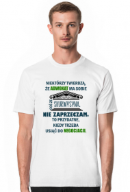 Prawnik. Prezent dla Prawnika. Adwokat. Koszulka dla Prawnika. Praca Prawnik