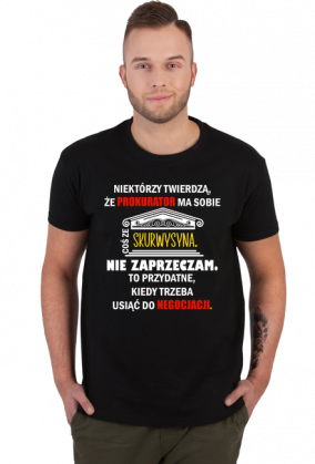Prokurator. Prezent dla Prokuratora. Koszulka dla Prokuratora. Praca Prokurator