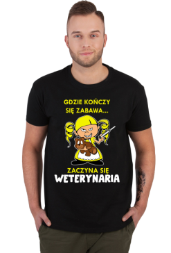 Weterynarz. Prezent dla Weterynarza. Koszulka dla Weterynarza