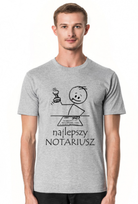 Notariusz. Prezent dla Notariusza. Koszulka dla Notariusza.