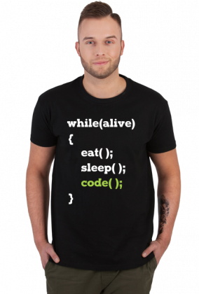 Programista. Prezent dla Programisty. Koszulka Programisty. Praca Programista. Java, Php,