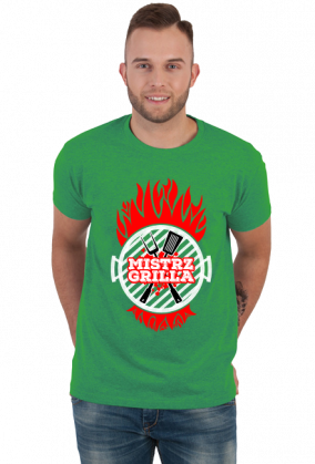 Mistrz Grilla - Koszulka męska