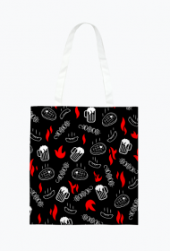 Mistrz Grilla - Torba na zakupy fullprint