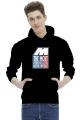 M letter (bluza męska kaptur)
