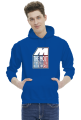 M letter (bluza męska kaptur)
