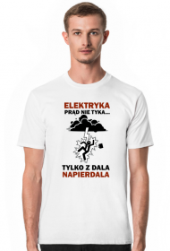 Elektryk. Prezent dla Elektryka. Koszulka dla Elektryka.