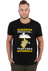 Elektryk. Prezent dla Elektryka. Koszulka dla Elektryka.