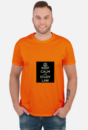 Koszulka Keep Calm and Study Law