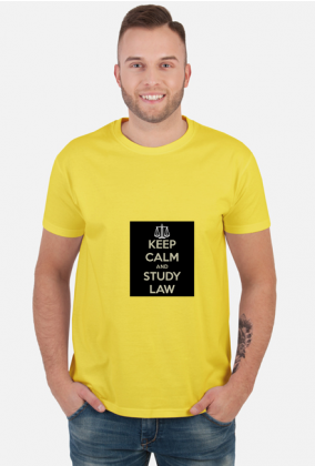 Koszulka Keep Calm and Study Law