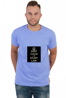 Koszulka Keep Calm and Study Law