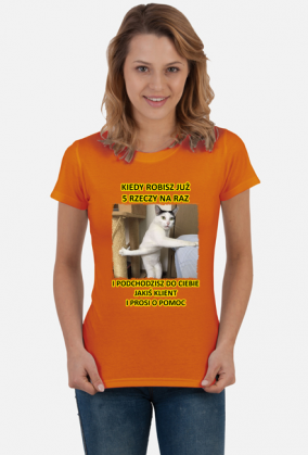 Kelner. Prezent dla Kelnera. Koszulka dla Kelnera. Gastronomia. gastro