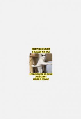 Kelner. Prezent dla Kelnera. Koszulka dla Kelnera. Gastronomia. gastro