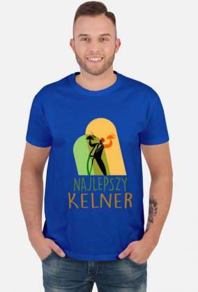 Kelner. Prezent dla Kelnera. Koszulka dla Kelnera. Gastronomia. gastro