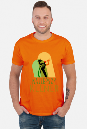 Kelner. Prezent dla Kelnera. Koszulka dla Kelnera. Gastronomia. gastro