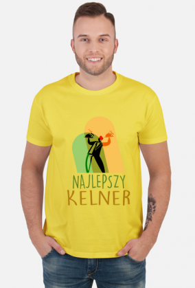 Kelner. Prezent dla Kelnera. Koszulka dla Kelnera. Gastronomia. gastro