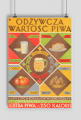 Plakat piwo - Odżywcza wartość piwa