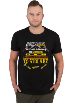 Stolarz. Prezent dla Stolarza. Koszulka dla Stolarza