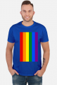 Tęcza LGBT koszulka męska (różne kolory)