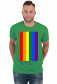 Tęcza LGBT koszulka męska (różne kolory)