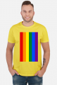 Tęcza LGBT koszulka męska (różne kolory)