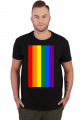 Tęcza LGBT koszulka męska (różne kolory)