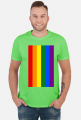 Tęcza LGBT koszulka męska (różne kolory)