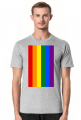 Tęcza LGBT koszulka męska (różne kolory)