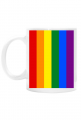 Tęcza LGBT kubek obustronny
