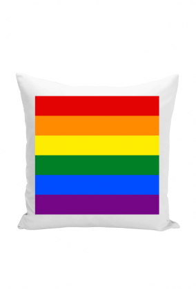 Tęcza LGBT poduszka poszewka