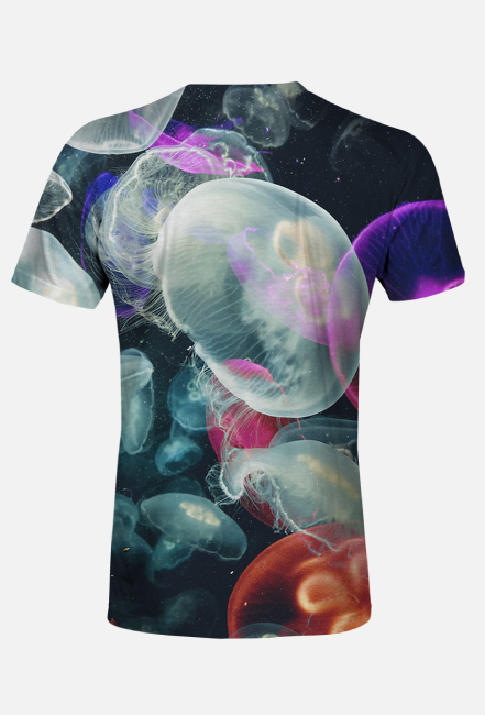 koszulka męska - meduza