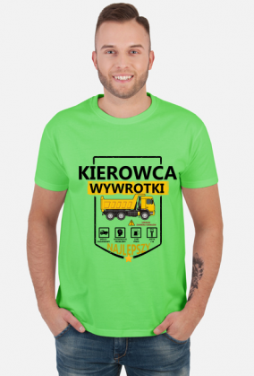 Kierowca Wywrotki. Prezent dla Kierowcy Wywrotki. Wywrotka. Praca Kierowcy Wywrotki