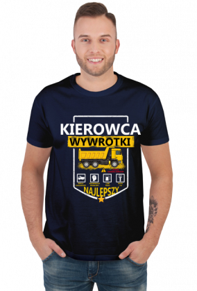 Kierowca Wywrotki. Prezent dla Kierowcy Wywrotki. Wywrotka. Praca Kierowcy Wywrotki