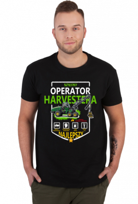 Operator Harvestera. Prezent Koszulka dla Operatora Harvestera