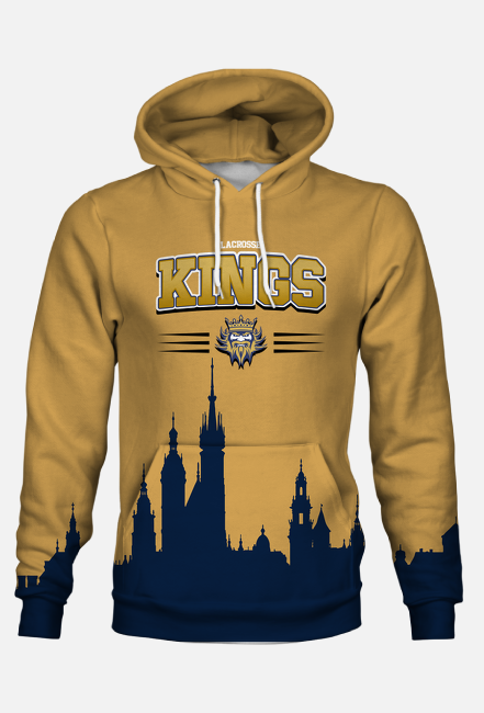 Kraków Lacrosse Kings Full Print Unisex Hoodie wer.2