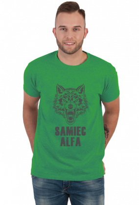 T-shirt męski Samiec Alfa