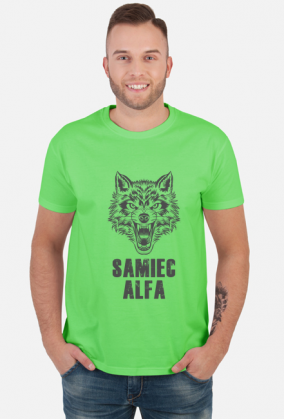 T-shirt męski Samiec Alfa