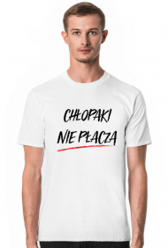 T-shirt męski Chłopaki nie płaczą