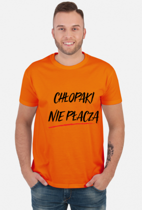 T-shirt męski Chłopaki nie płaczą