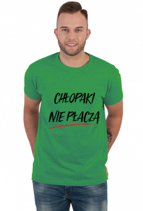 T-shirt męski Chłopaki nie płaczą