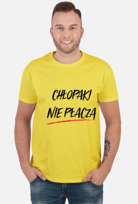 T-shirt męski Chłopaki nie płaczą