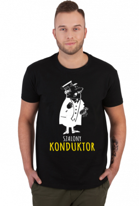 Konduktor. Prezent dla Konduktora. Koszulka dla Konduktora. Maszynista. Pociąg. PKP